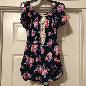 Heart + Arrow girls romper size L/12